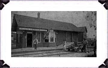 Stevensville Depot around the 1890's